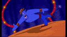 Aladdin: Running Man Jumping Jacks GIF - Aladdin Genie Dancing GIFs