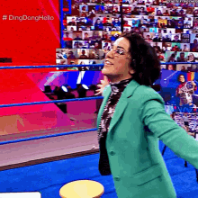 Bayley Ding Dong Hello Show GIF - Bayley Ding Dong Hello Show Brock Lesnar GIFs
