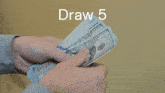 Money Blox Cards GIF - Money Blox Cards Draw 5 GIFs