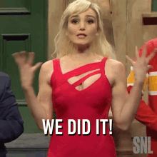 We Did It Britney Spears GIF - We Did It Britney Spears Saturday Night Live GIFs