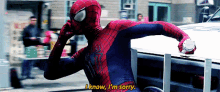 The Amazing Spider Man I Know Im Sorry GIF - The Amazing Spider Man I Know Im Sorry Andrew Garfield GIFs