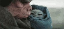 The Mandalorian Baby Yoda GIF - The Mandalorian Baby Yoda Riding Away GIFs