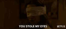 You Stole My Eyes Chilling Adventures Of Sabrina GIF - You Stole My Eyes Chilling Adventures Of Sabrina Blind Fold GIFs