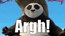 Kung Fu Panda Po GIF - Kung Fu Panda Po Argh GIFs