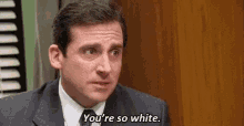 Youre So White The Office GIF - Youre So White The Office Michael Scott GIFs