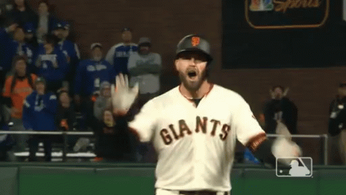 Giants Baseball GIF - Giants Baseball Beat LA - Discover & Share GIFs