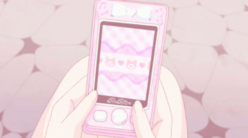 anime phone gifs  WiffleGif