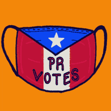 vote govote puerto rico mask face mask