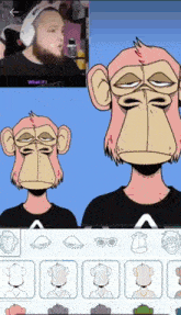 Man Shocked At Nft Nft Monkey GIF - Man Shocked At Nft Nft Nft Monkey GIFs