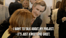 Project Meet And Greet GIF - Project Meet And Greet Alan Partridge GIFs