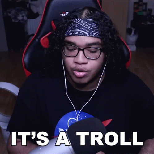 internet troll gif