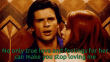 Smallville Clark Kent GIF - Smallville Clark Kent No Only True Love And Feelings For Her Can Make Youtop Loving Me GIFs