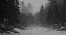 Melancholy Winter Warfront Snow GIF