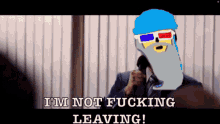 Taproot Wizards Im Not Leaving GIF - Taproot Wizards Im Not Leaving GIFs