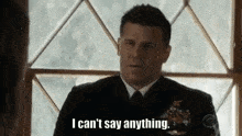 I Can'T Say Anything Seal Team GIF - I Can'T Say Anything Seal Team Jason Hayes GIFs