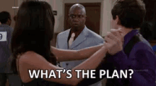 Whats The Plan GIF - Whats The Plan Brooklynninenine Captain Holt GIFs