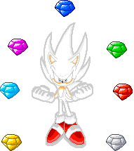 Super Sonic In Sonic1 Sticker - Super Sonic In Sonic1 - Discover & Share  GIFs