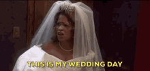 Im Supposed To Be Happy This Is My Wedding Day GIF - Im Supposed To Be Happy This Is My Wedding Day Bride GIFs