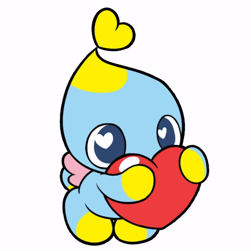 Chao Sonic Sticker - Chao Sonic Heart - Discover & Share GIFs