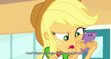 My Little Pony Applejack GIF - My Little Pony Applejack I Cant Figure Out These New Fan Dangled Apps GIFs