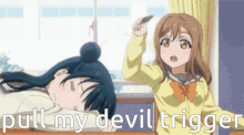 Pull My Devil Trigger Yoshiko Tsushima GIF - Pull My Devil Trigger Yoshiko Tsushima GIFs