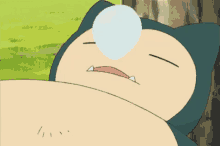 Snorlax Sleeping GIF - Pokemon Snorlax Snore GIFs