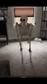 Skeleton Death GIF