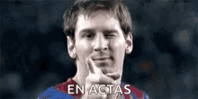 En Actas Lionel Messi GIF