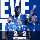 Everton F.C. (2) Vs. Tottenham Hotspur F.C. (2) Post Game GIF - Soccer Epl English Premier League GIFs