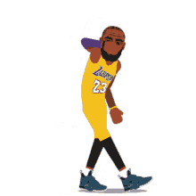 Los Angeles Lakers Lebron James GIF