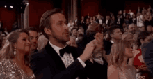 Ryan Gosling Applaud GIF - Ryan Gosling Applaud Clap GIFs