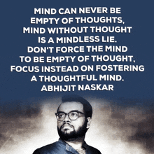 abhijit naskar naskar awareness mindful meditate