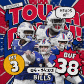 Buffalo Bills (38) Vs. Pittsburgh Steelers (3) Fourth Quarter GIF - Nfl National Football League Football League GIFs