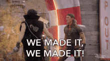 We Made It We Made It Descendants GIF - We Made It We Made It Descendants We Did It GIFs