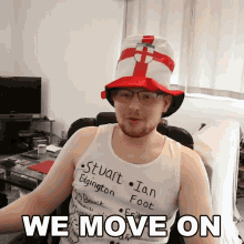 We Move On Ollie Dixon GIF - We Move On Ollie Dixon Lets Move On GIFs