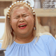hilarious ann pornel the great canadian baking show laughing lol