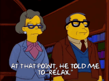 Simpsons Relax GIF