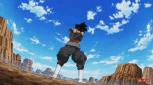 D907 Goku Black GIF - D907 Goku Black Punch GIFs