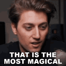 That Is The Most Magical Thing Ive Ever Seen Jordan Orme GIF - That Is The Most Magical Thing Ive Ever Seen Jordan Orme Super Magical Thing GIFs