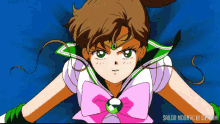 a sailor moon ec in vietnam advertisement with a girl