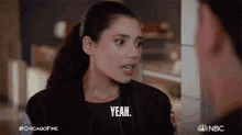 Yeah Violet Mikami GIF - Yeah Violet Mikami Chicago Fire GIFs