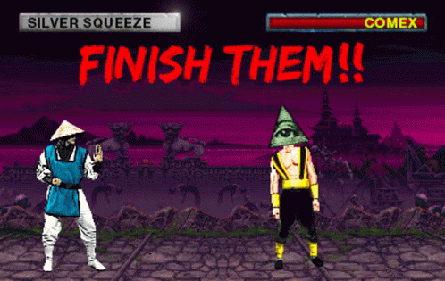 a gif from mortal kombat that says FINISH THEM!!