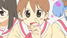 Anime Nichijou GIF - Anime Nichijou Pink GIFs
