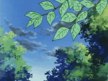 Anime Anime Gif GIF - Anime Anime Gif Leaf GIFs