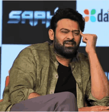 prabhas saaho forgot thinking confused face