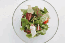 샐러드 믹스 붓기 야채 GIF - Salad Pour Salad Mix GIFs