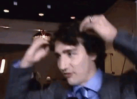 Justin Trudeau Silly GIF - Justin Trudeau Silly Hair Raise - Discover &  Share GIFs