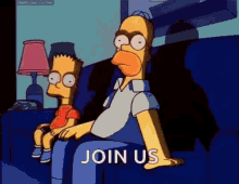 Join Us Simpsons GIF - Join Us Simpsons Bitcoin GIFs