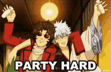 Party Hard GIF - Gintama Partyhard GIFs