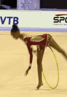 Gymnastics Stretch GIF